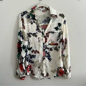 Express Floral Shirt